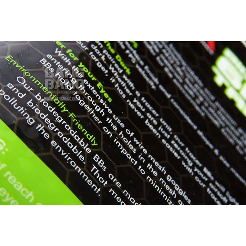 RWA 6mm Airsoft Tracer BBs (PLA BIO Tracer, 0.32g, 3000 rounds/bag) - Bang Bang Airsoft