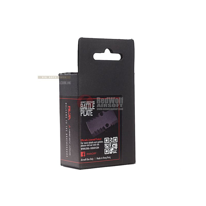 RWA Agency Arms Blank Battle Plate for RMR Slide - Bang Bang Airsoft