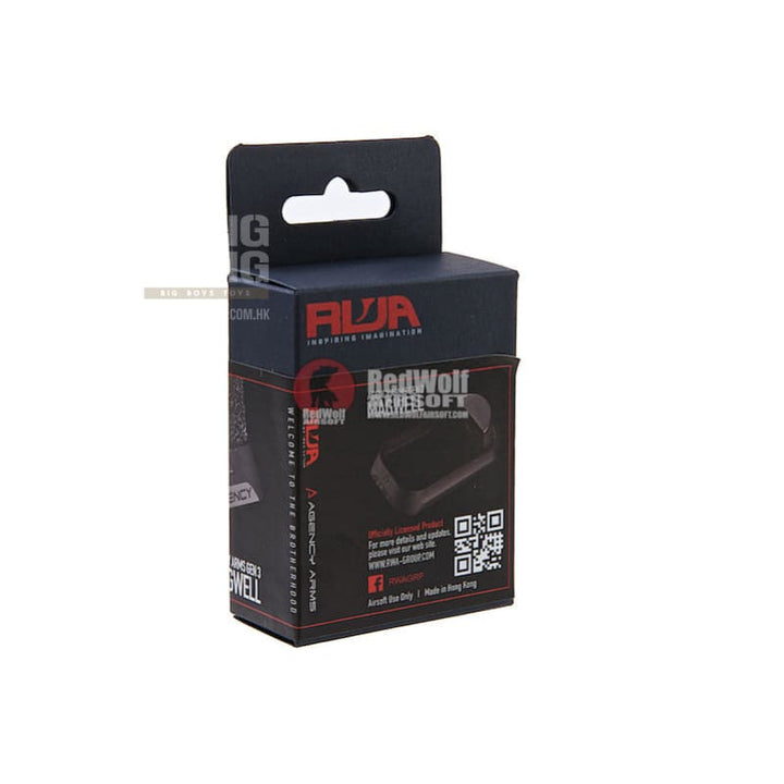 RWA Agency Arms Magwell for Tokyo Marui Model 17 (Gun Metal - Bang Bang Airsoft