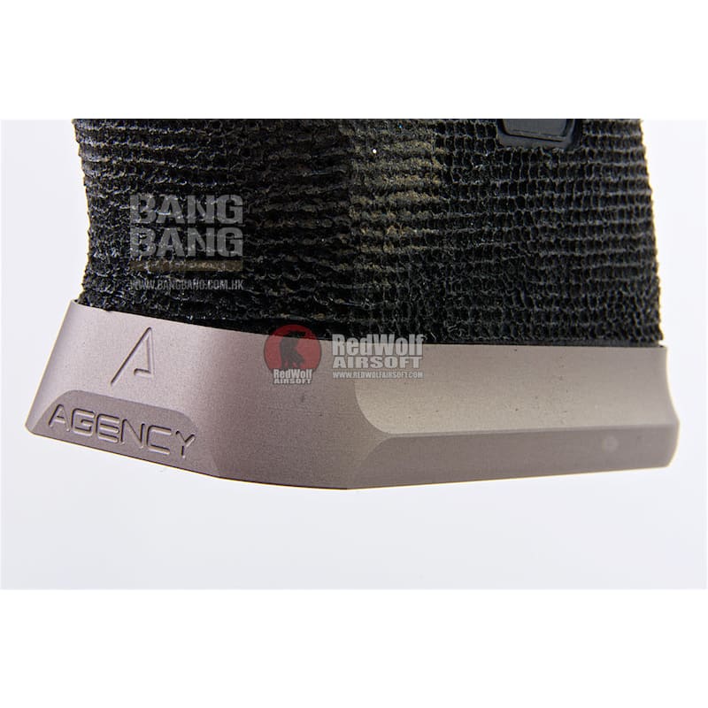 RWA Agency Arms Magwell for Tokyo Marui Model 17 (Gun Metal - Bang Bang Airsoft