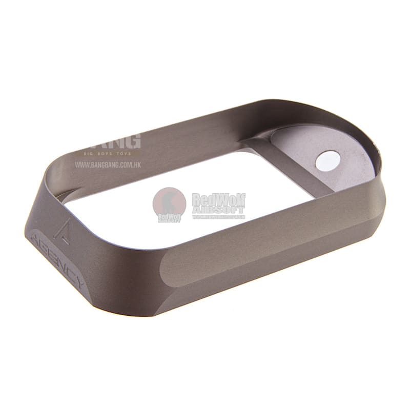 RWA Agency Arms Magwell for Tokyo Marui Model 17 (Gun Metal - Bang Bang Airsoft