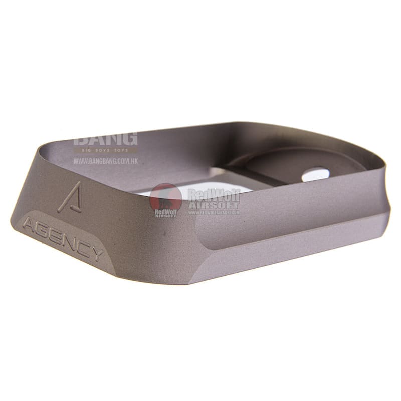 RWA Agency Arms Magwell for Tokyo Marui Model 17 (Gun Metal - Bang Bang Airsoft