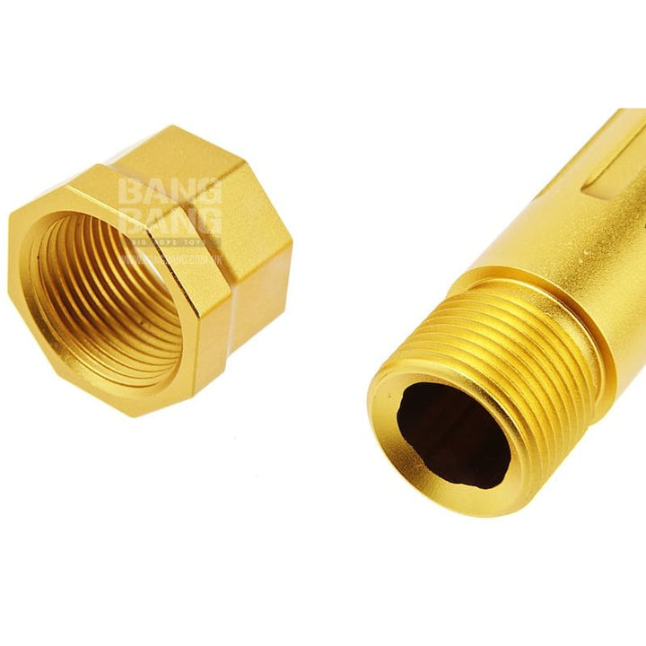 RWA Agency Arms Mid - Line Threaded Barrel for VFC Glock 17 Gen 3/4, 18C, RWA EXA GBB Airsoft(14mm CCW) GD Bang Bang Airsoft