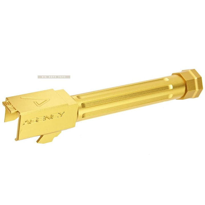 RWA Agency Arms Mid - Line Threaded Barrel for VFC Glock 17 Gen 3/4, 18C, RWA EXA GBB Airsoft(14mm CCW) GD Bang Bang Airsoft