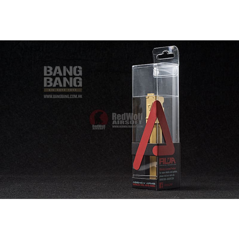 RWA Agency Arms Outer Barrel Titanium Nitride (TiN) for Tokyo Marui Model 17 - Bang Bang Airsoft