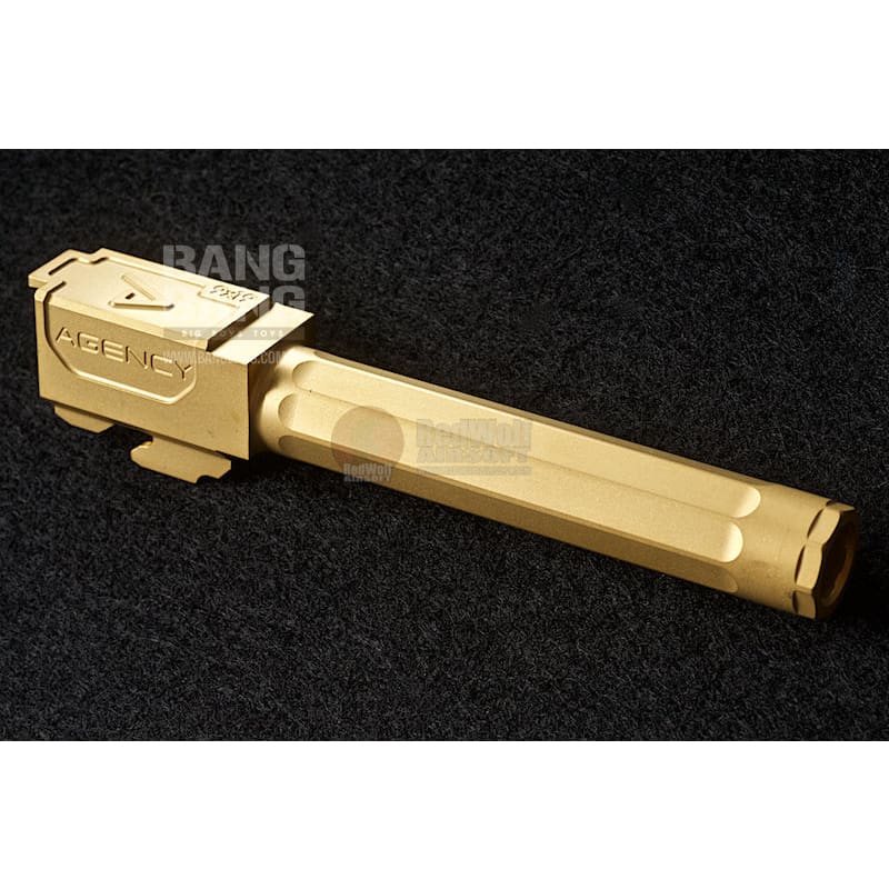 RWA Agency Arms Outer Barrel Titanium Nitride (TiN) for Tokyo Marui Model 17 - Bang Bang Airsoft