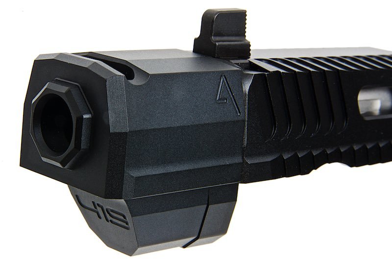 RWA Agency Arms P320 Peacekeeper Slide Set - Black / Silver - Bang Bang Airsoft