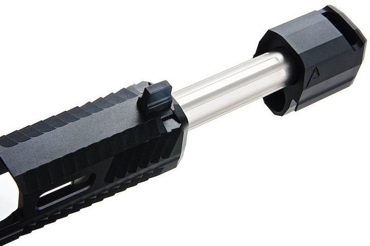 RWA Agency Arms P320 Peacekeeper Slide Set - Black / Silver - Bang Bang Airsoft