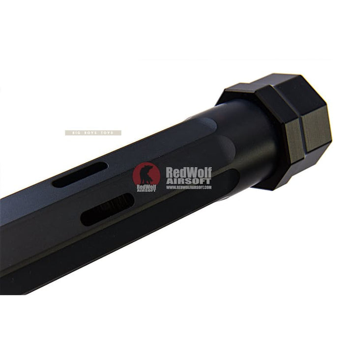 RWA Agency Arms Threaded Outer Barrel Black Nitride for Tokyo Marui Model 17 - Bang Bang Airsoft