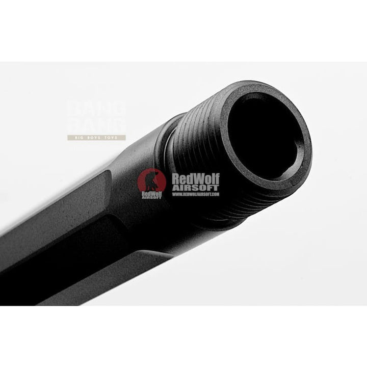 RWA Agency Arms Threaded Outer Barrel Black Nitride for Tokyo Marui Model 17 - Bang Bang Airsoft