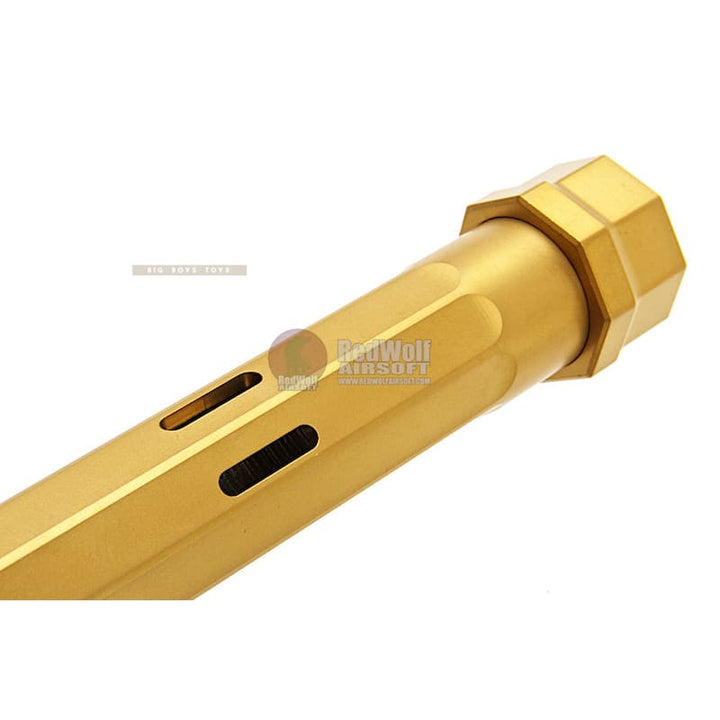 RWA Agency Arms Threaded Outer Barrel Titanium Nitride (TiN) for Tokyo Marui Model 17 - Bang Bang Airsoft