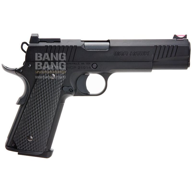 RWA NIGHTHAWK CUSTOM WAR HAWK GBB PISTOL (RAIL VERSION) - Bang Bang Airsoft