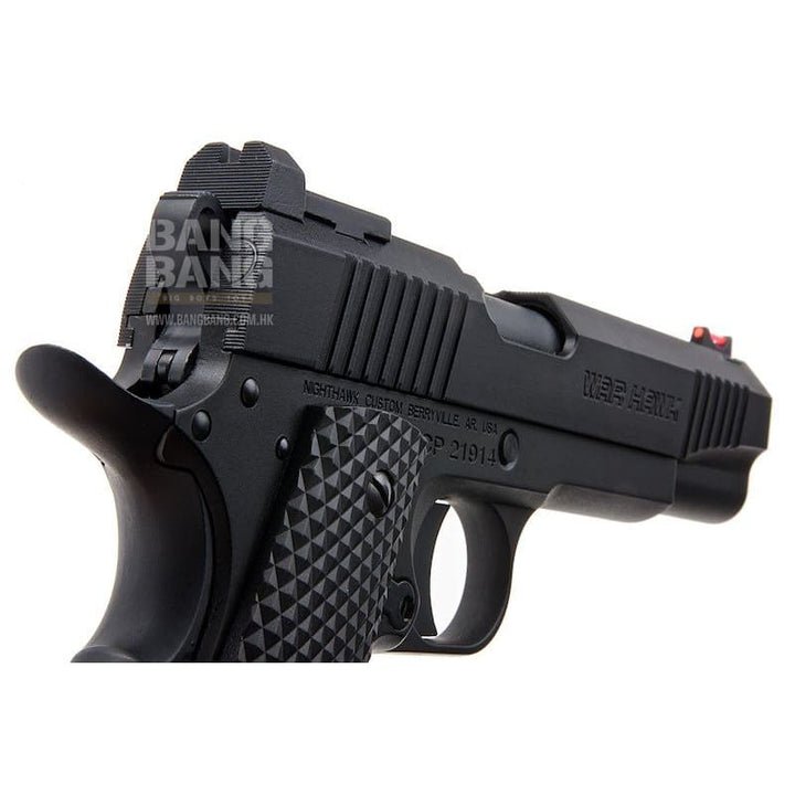 RWA NIGHTHAWK CUSTOM WAR HAWK GBB PISTOL (RAIL VERSION) - Bang Bang Airsoft