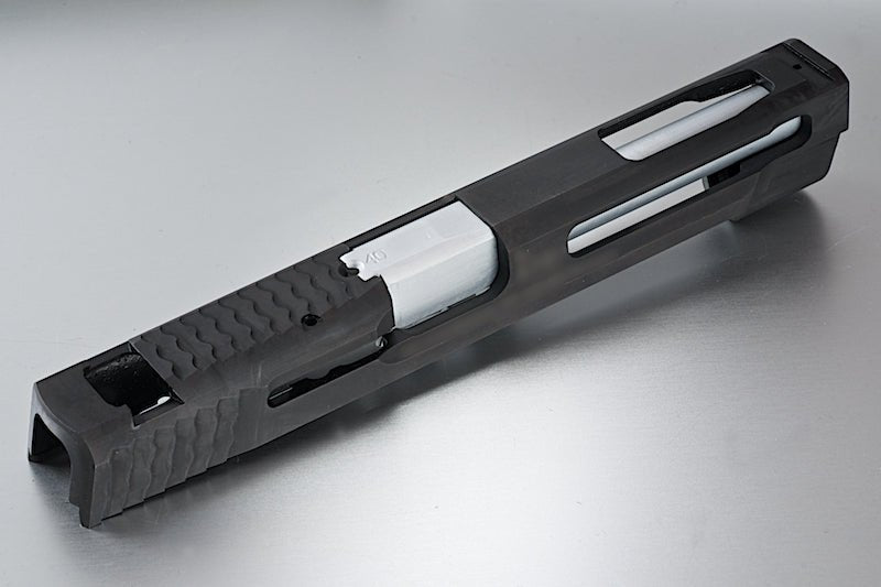 RWA Steel Custom Slide 5 inch for Cybergun M&P - Bang Bang Airsoft