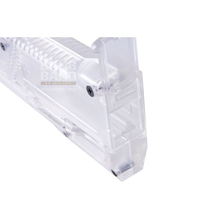 Satellite High Bullet BB Speed Loader (140 rds / 6mm BBs) - Clear - Bang Bang Airsoft