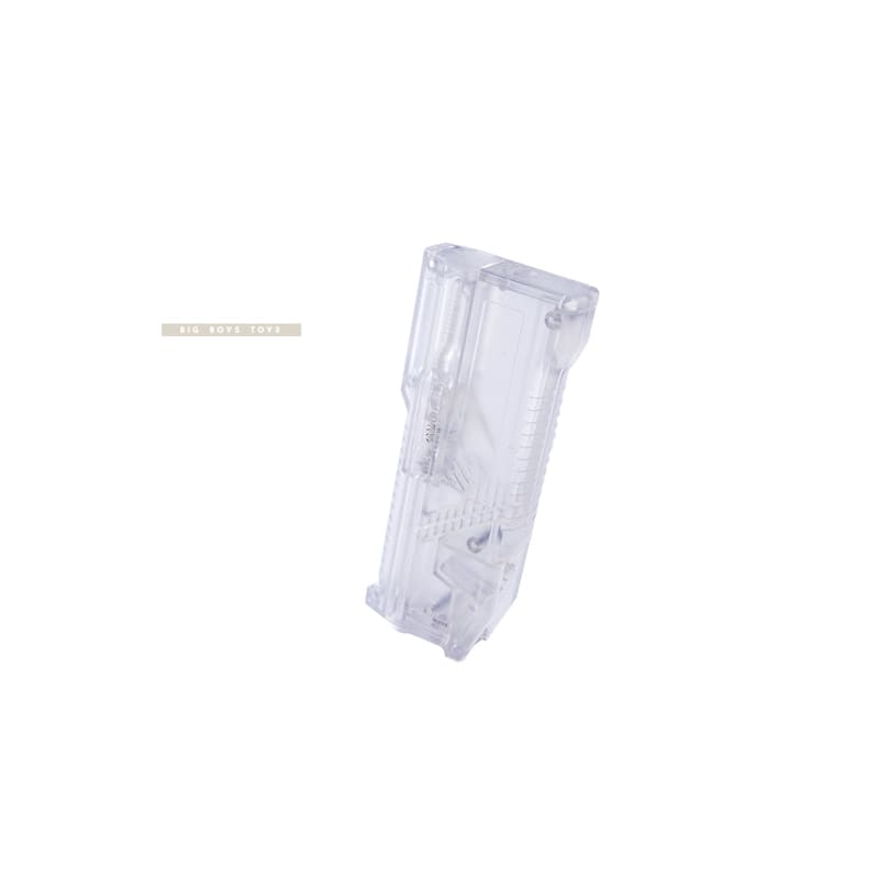 Satellite High Bullet BB Speed Loader (140 rds / 6mm BBs) - Clear - Bang Bang Airsoft