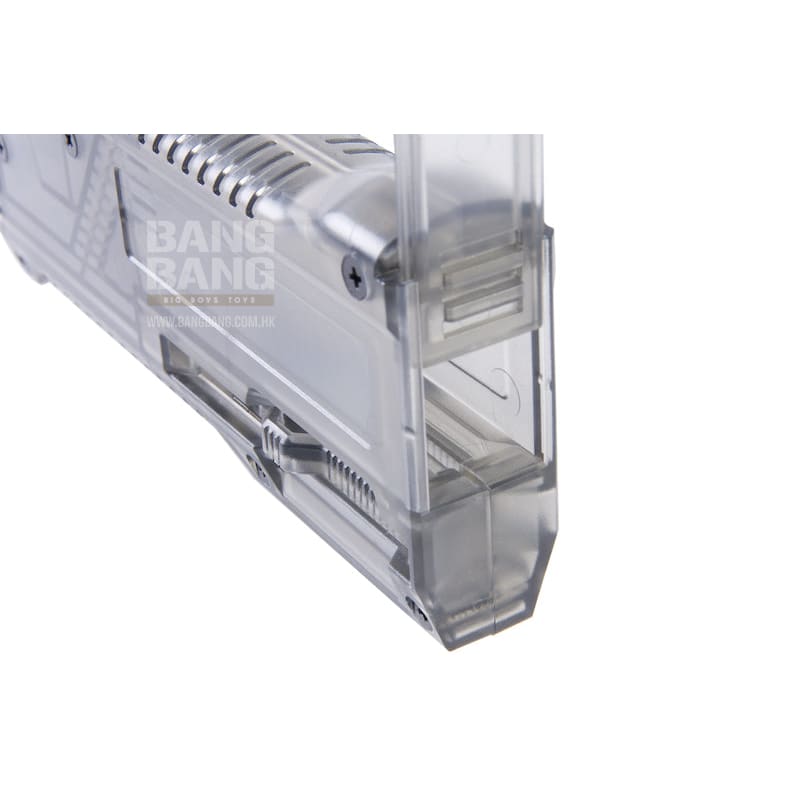 Satellite High Bullet BB Speed Loader (140 rds / 6mm BBs) - Smoke - Bang Bang Airsoft