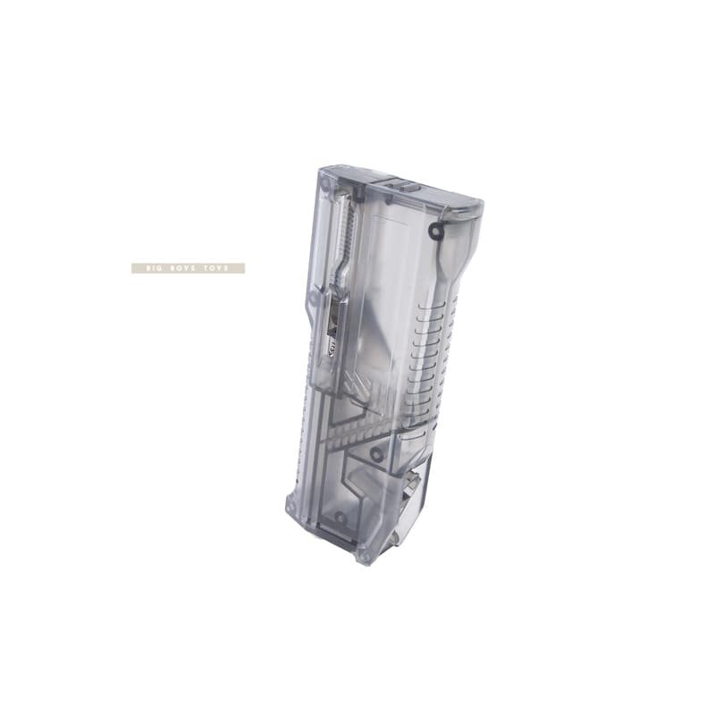 Satellite High Bullet BB Speed Loader (140 rds / 6mm BBs) - Smoke - Bang Bang Airsoft