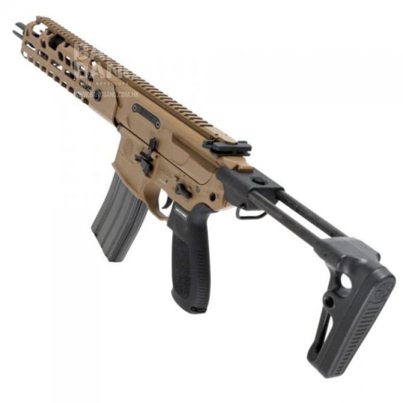 SIG SAUCER MCX Virtus SBR AEG Airsoft (By SIG SAUER & VFC) - TAN - Bang Bang Airsoft