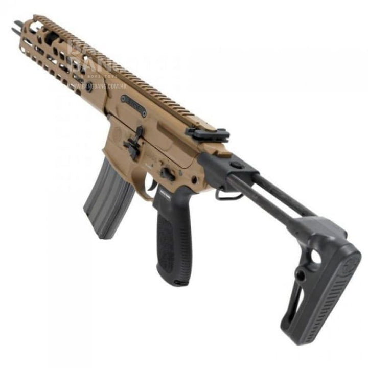 SIG SAUCER MCX Virtus SBR AEG Airsoft (By SIG SAUER & VFC) - TAN - Bang Bang Airsoft