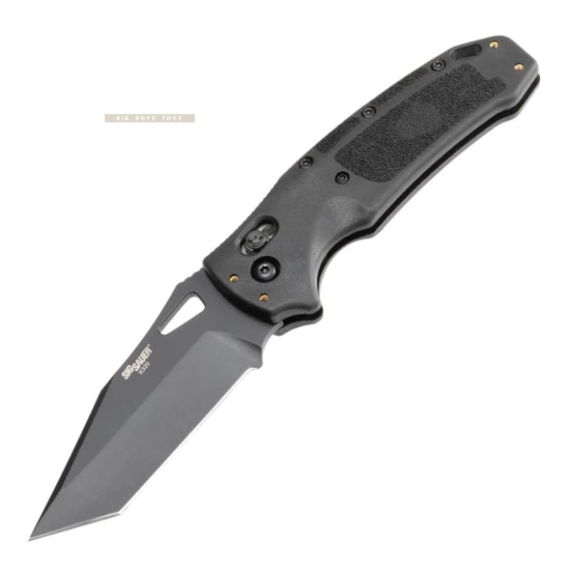 Sig Sauer K320 3.5" Nitron Manual Folder Tanto Blade - Black - Bang Bang Airsoft