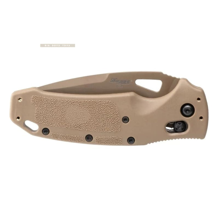 SIG SAUER K320 M17/M18 3.5" Manual Folder Drop Point Blade - Coyote - Bang Bang Airsoft