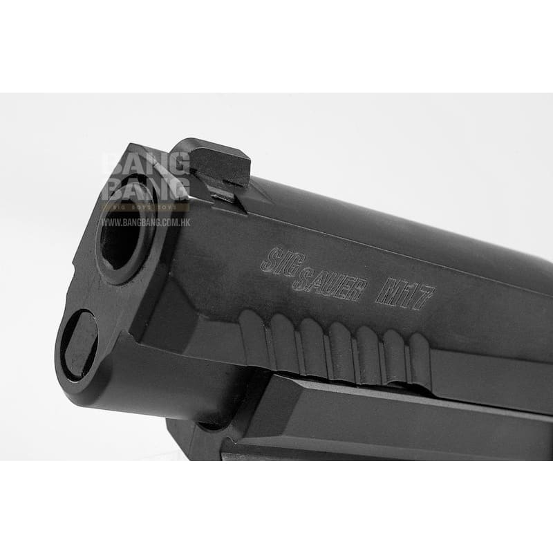 SIG SAUER M17 P320 CO2 AIRSOFT PISTOL - BLACK (BY SIG AIR & VFC) - 6MM - Bang Bang Airsoft