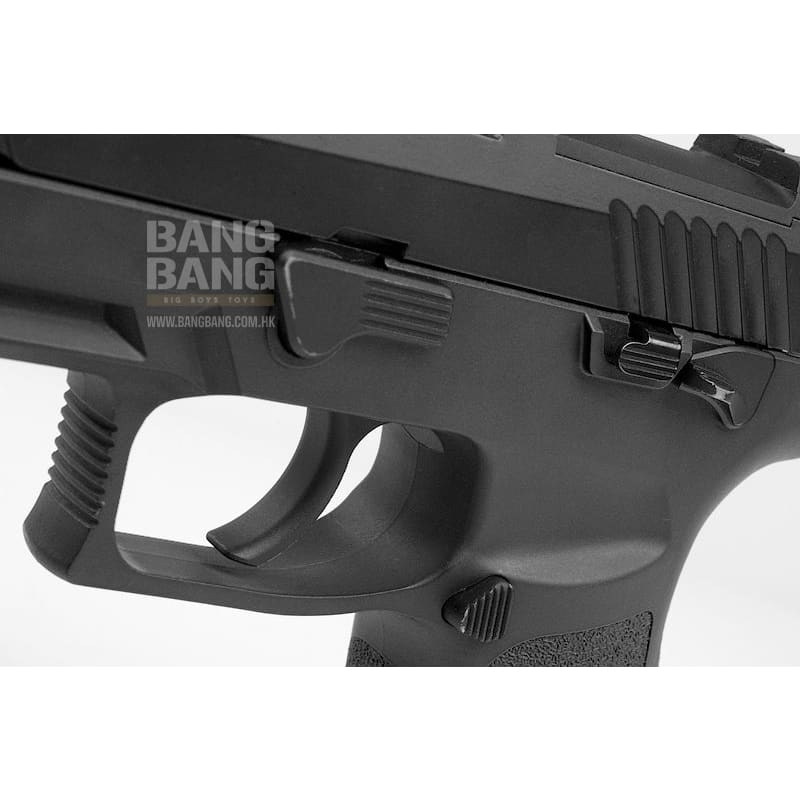 SIG SAUER M17 P320 CO2 AIRSOFT PISTOL - BLACK (BY SIG AIR & VFC) - 6MM - Bang Bang Airsoft