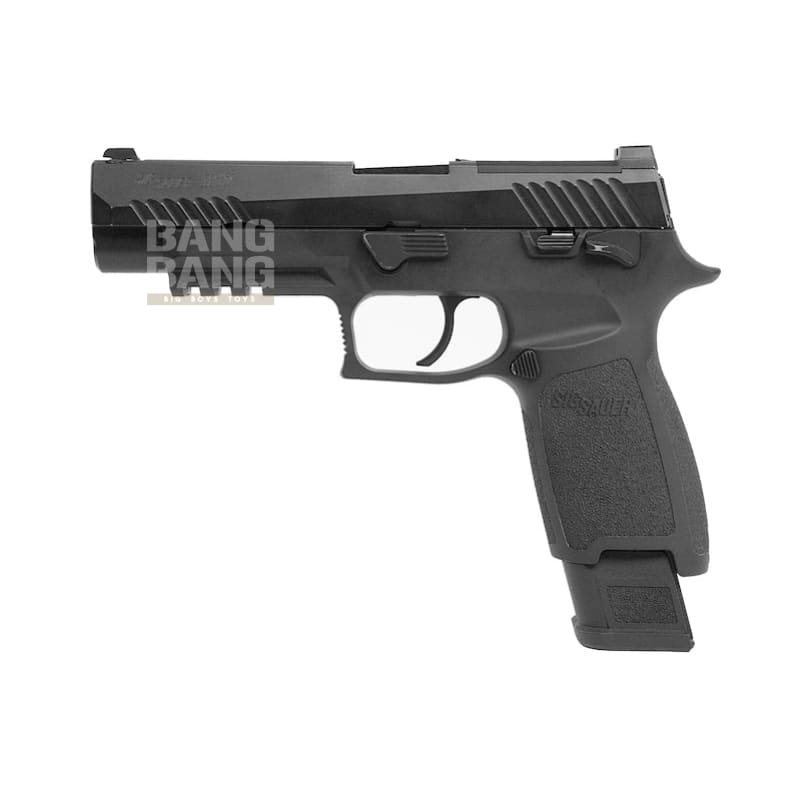 SIG SAUER M17 P320 CO2 AIRSOFT PISTOL - BLACK (BY SIG AIR & VFC) - 6MM - Bang Bang Airsoft