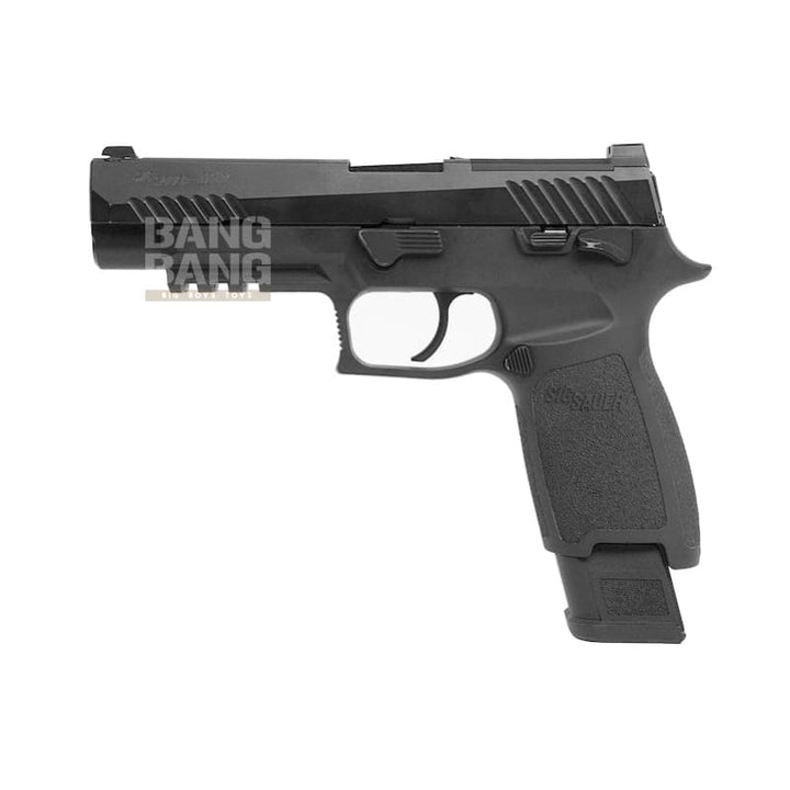 SIG SAUER M17 P320 CO2 AIRSOFT PISTOL - BLACK (BY SIG AIR & VFC) - 6MM - Bang Bang Airsoft