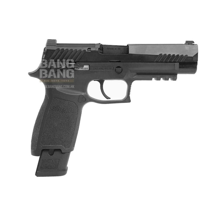 SIG SAUER M17 P320 CO2 AIRSOFT PISTOL - BLACK (BY SIG AIR & VFC) - 6MM - Bang Bang Airsoft
