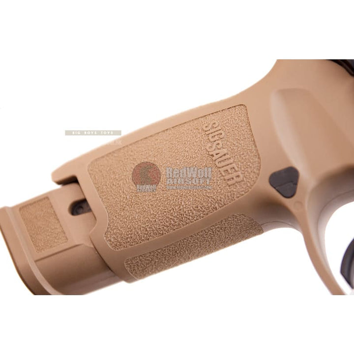 SIG SAUER M17 (P320) GREEN GAS GBB AIRSOFT PISTOL - TAN (BY SIG AIR & VFC) - 6MM - Bang Bang Airsoft