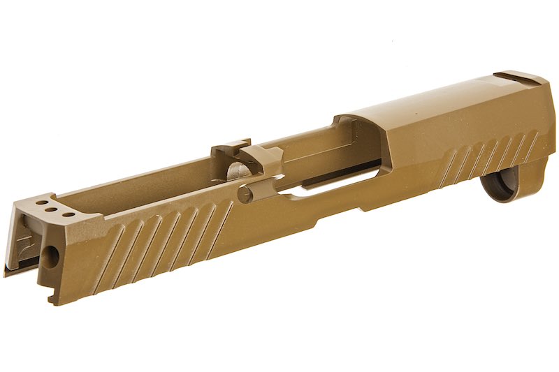 SIG Sauer M18 P320 GBB Airsoft Slide - FDE (Original Part  01 - 1) (by SIG AIR & VFC) - Bang Bang Airsoft