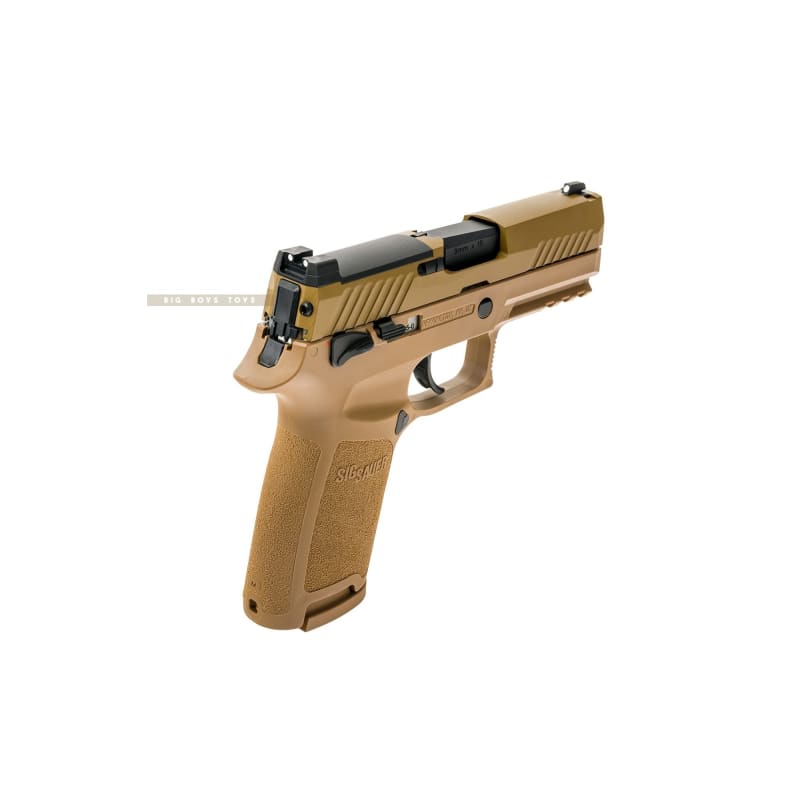 SIG SAUER M18 P320 GREEN GAS AIRSOFT PISTOL - TAN (BY SIG AIR & VFC) - 6MM - Bang Bang Airsoft