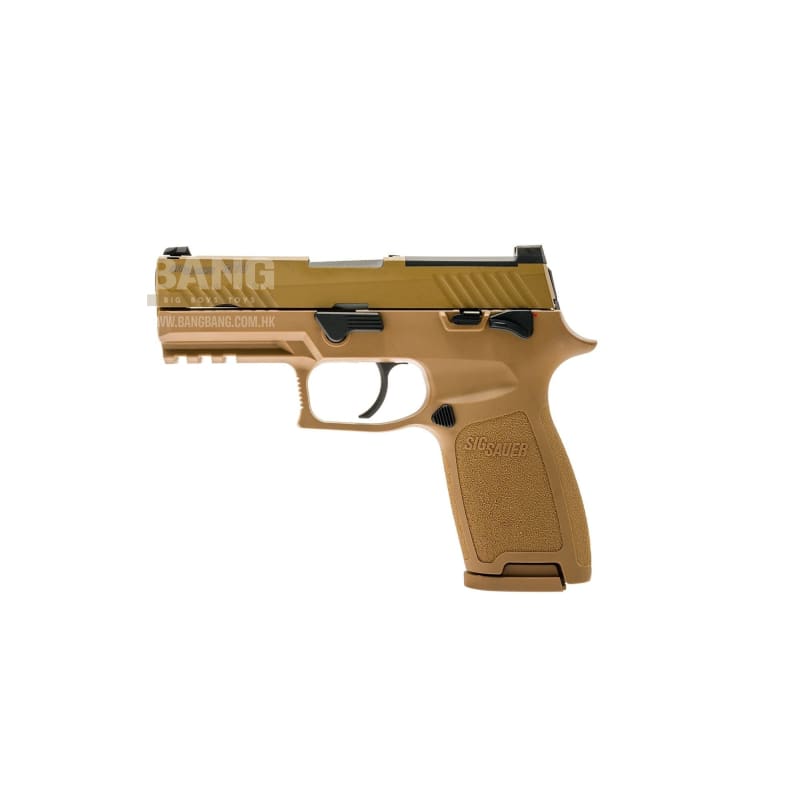 SIG SAUER M18 P320 GREEN GAS AIRSOFT PISTOL - TAN (BY SIG AIR & VFC) - 6MM - Bang Bang Airsoft