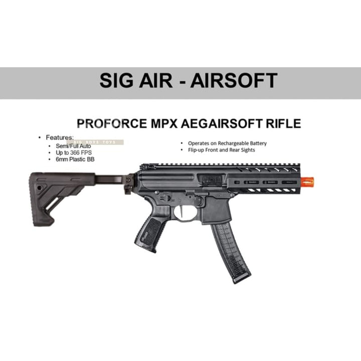 SIG SAUER MPX AIRSOFT AEG RIFLE (BY SIG AIR & VFC) - Bang Bang Airsoft
