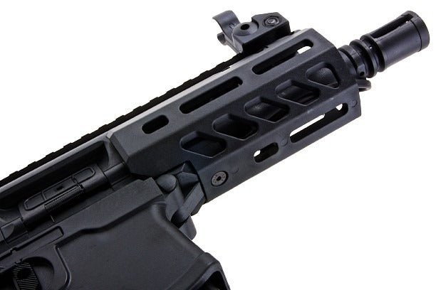 SIG Sauer MPX - K Sportline Airsoft AEG Rifle (by SIG AIR & King Arms) - Black - Bang Bang Airsoft