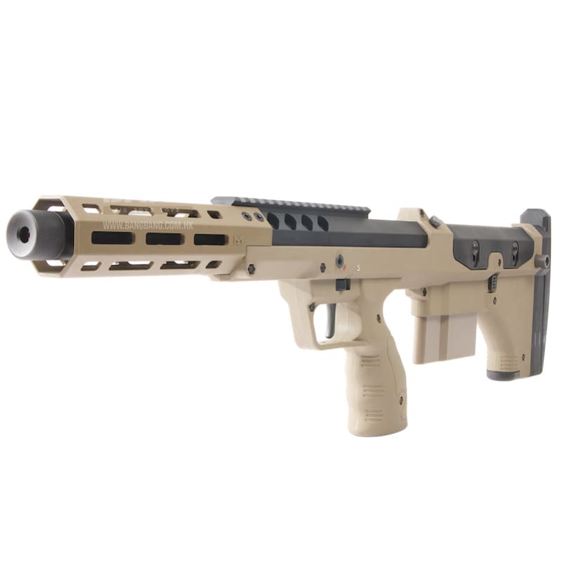 Silverback SRS A2 Sport (16 inch Barrel) Licensed by Desert Tech - FDE - Bang Bang Airsoft