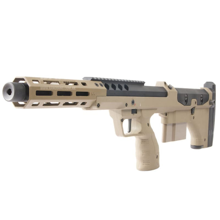 Silverback SRS A2 Sport (16 inch Barrel) Licensed by Desert Tech - FDE - Bang Bang Airsoft