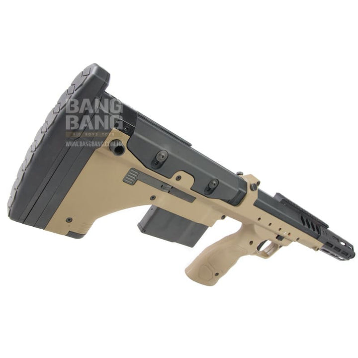 Silverback SRS A2/M2 Covert (16 inch Barrel) Licensed by Desert Tech - FDE (Left Hand) - Bang Bang Airsoft