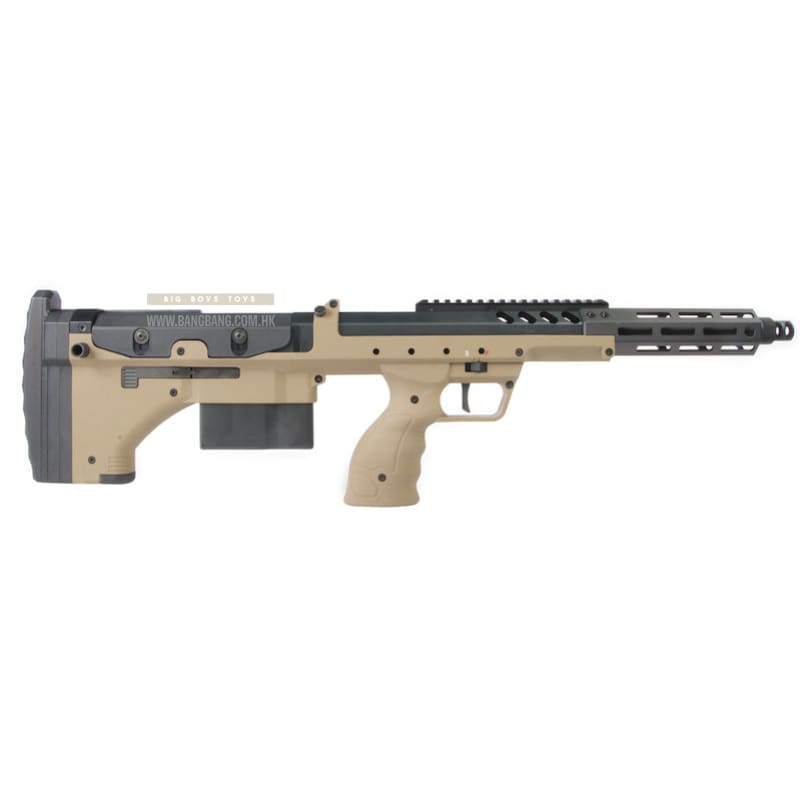 Silverback SRS A2/M2 Covert (16 inch Barrel) Licensed by Desert Tech - FDE (Left Hand) - Bang Bang Airsoft