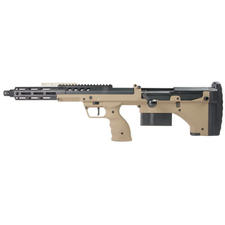 Silverback SRS A2/M2 Covert (16 inch Barrel) Licensed by Desert Tech - FDE (Left Hand) - Bang Bang Airsoft