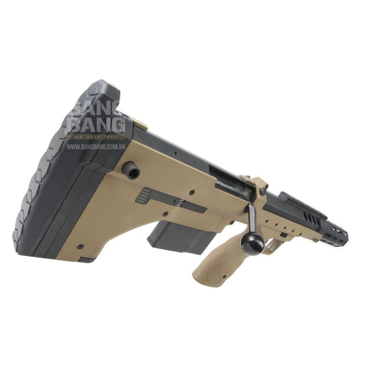 Silverback SRS A2/M2 Covert (16 inch Barrel) Licensed by Desert Tech - FDE - Bang Bang Airsoft