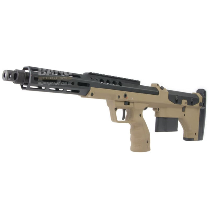 Silverback SRS A2/M2 Covert (16 inch Barrel) Licensed by Desert Tech - FDE - Bang Bang Airsoft