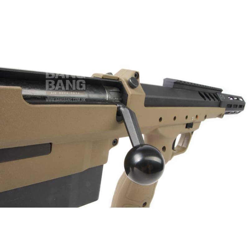 Silverback SRS A2/M2 Covert (16 inch Barrel) Licensed by Desert Tech - FDE - Bang Bang Airsoft