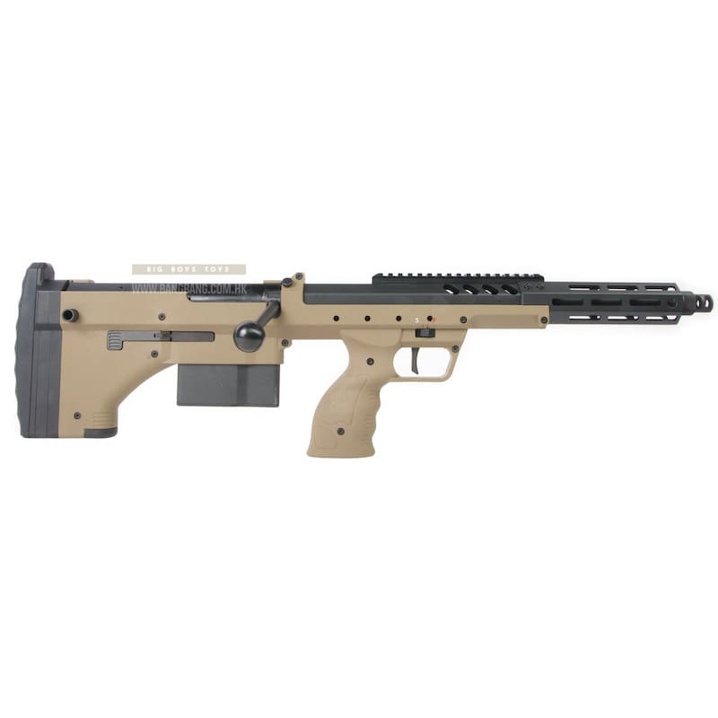 Silverback SRS A2/M2 Covert (16 inch Barrel) Licensed by Desert Tech - FDE - Bang Bang Airsoft