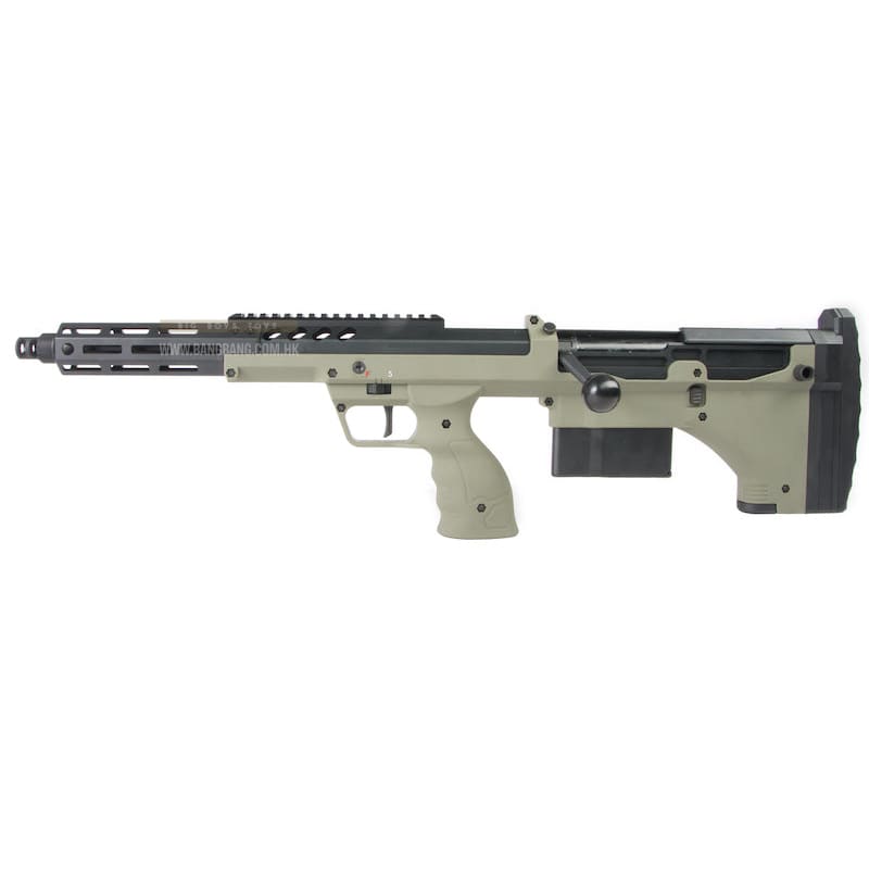 Silverback SRS A2/M2 Covert (16 inch Barrel) Licensed by Desert Tech - OD (Left Hand) - Bang Bang Airsoft
