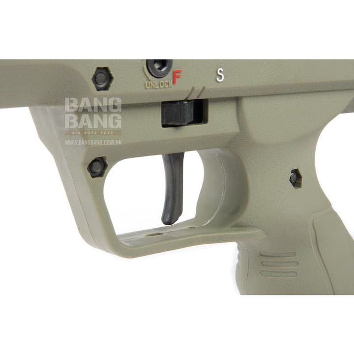 Silverback SRS A2/M2 Covert (16 inch Barrel) Licensed by Desert Tech - OD (Left Hand) - Bang Bang Airsoft