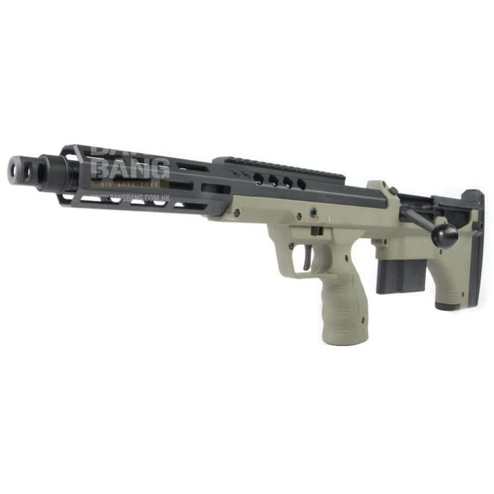 Silverback SRS A2/M2 Covert (16 inch Barrel) Licensed by Desert Tech - OD (Left Hand) - Bang Bang Airsoft