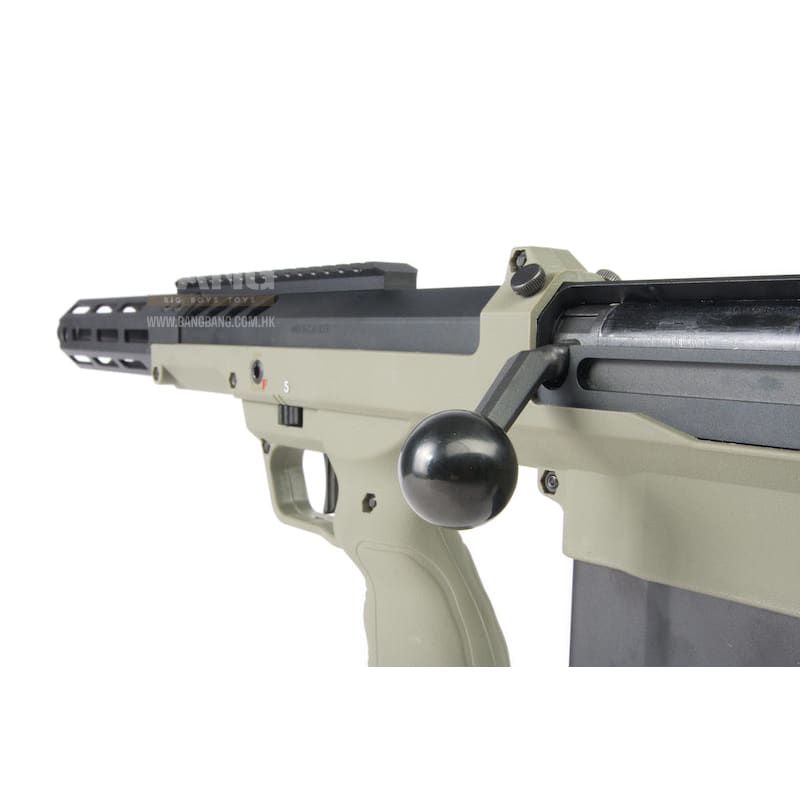Silverback SRS A2/M2 Covert (16 inch Barrel) Licensed by Desert Tech - OD (Left Hand) - Bang Bang Airsoft